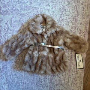 NWT American Widgeon Faux Fur Coat